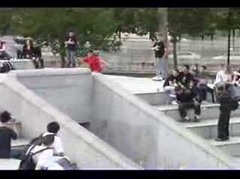 Aggressive Rollerblading