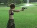Girl vs Deserteagle