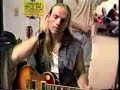 Zakk Wylde Solo on LES PAUL live on WBUZ RADIO with Zman!