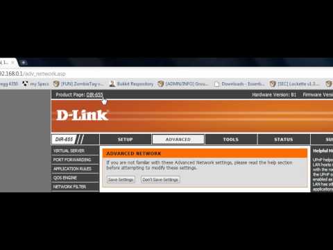 how to make a minecraft server with a d-link router