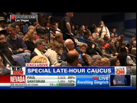 nevada caucus - CNN tunes in to hear from Caucus goers at a special late caucus for religious voters.