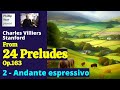 Charles Villiers Stanford: 24 Preludes for piano Op. 163 No. 2 - Andante espressivo