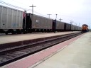 EB BNSF MT Coal Train & BNSF Lite Engines @ Galesburg IL