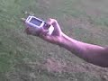 Smashing up a brand new sony erricson phone Smashing up a brand new sony erricson phone