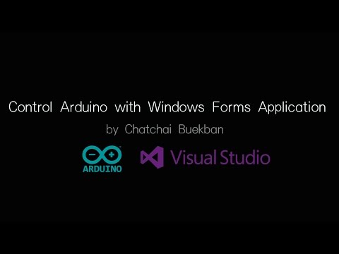 Arduino and Visual C# - Control Arduino with Windows Forms Application