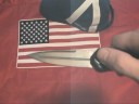 Piranha Excaliber Black Tactical Dagger OTF Double Action Switchblade