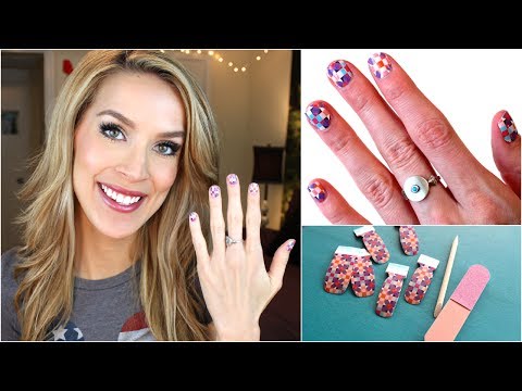 how to apply nail art