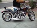 2000 Harley Softail Deuce Running 2000 Harley Softail Deuce Running