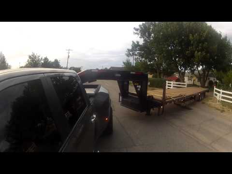 Gooseneck - Going to load up hay. Nothing special, just playing around with my camera.