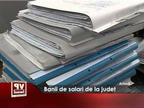Banii de salari de la judet