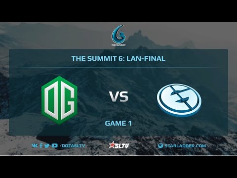 OG vs Evil Geniuses, Game 1, The Summit 6, LAN-Final