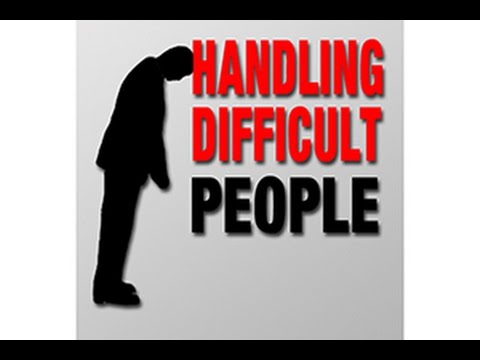 Sermons - HANDLING DIFFICULT PEOPLE - is difficult. Every day of life we encounter critical people, overly needy people, controlling manipulative people, and hypocriti...