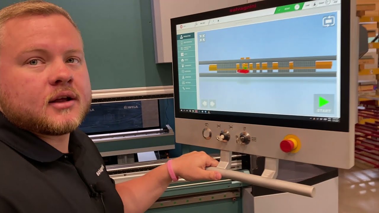The automated tooling system in action on the B3 AU-TO