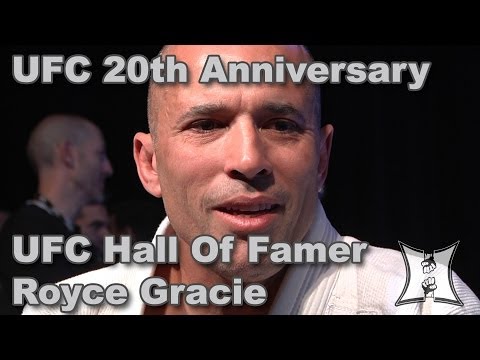 Famer - MMA H.E.A.T. was on the scene when UFC Hall of Famer Royce Gracie spoke to the media about the UFC's 20th Anniversary. He acknowledged the UFC has become mai...