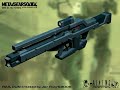 Metal Gear Solid 4 - Rail Gun 3D model Metal Gear Solid 4 - Rail Gun 3D model
