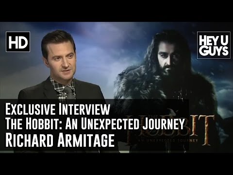 heyuguysblog - James Kleinmann interviews Richard Armitage who plays Thorin Oakenshield and on how impressed he was with the Lord of the Rings trilogy and being part of Pet...