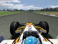 rFactor - Silverstone - Gran Bretaña - 2008 - Onboard