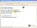 Excel Watch Window