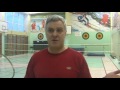Дубна.Константин Вихрев-бадминтон на школьном уроке