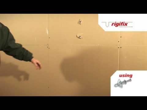 how to fasten a heavy object to a wall