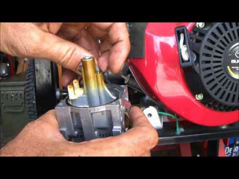 how to drain gas from a generator