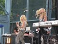 Aly and AJ rocking out on the guitar on June 26th,2008