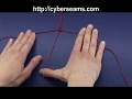 How to Make a  Square Knot - Macrame Basics