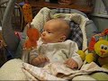Matthew coos and smiles - 1 month
