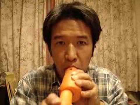 Carrot ocarina Slide type - Old ...