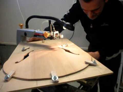 how to paint f holes