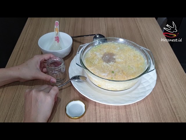 Corn Soup With BlessNest Bird's Nest