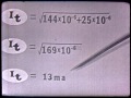 Department of Defense - Description: BEGINS BY CONSTRUCTING A PARALLEL RCL CIRCUIT AND POINTING OUT THAT EACH INDIVIDUAL BRANCH CURRENT IS INDEPENDENT OF OTHER BRANCH CURRENTS. COMPARES THE TIME-PHASE RELATIONSHIP OF BRANCH CURRENTS THROUGH REACTIVE COMPONENTS. A PROBLEM IS GRAPHICALLY SOLVED FOR TOTAL CURRENT USING VECTOR ANALYSIS AND THEN IS SOLVED BY THE SAME CURRENT USING PYTHAGOREAN THEOREM. DETERMINES PHASE ANGLE BY A PROTRACTOR AND BY A TRIGONOMETRIC FUNCTION. REVIEWS REACTIVE, TRUE, AND POWER FACTOR FORMULAS. CONCLUDES BY SHOWING A CURRENT VECTOR FIRST WITH A LEADING PHASE ANGLE AND THEN WITH A LAGGING PHASE ANGLE. - 1972-01-01 - PIN 11352