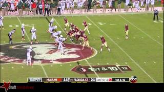 Bryan Stork vs Miami (2013) Bryan Stork vs Miami (2013)