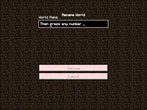 how to name a minecraft server