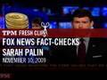 Fox News Fact-Checks Sarah Palin