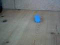 plaster-scene short blue thing