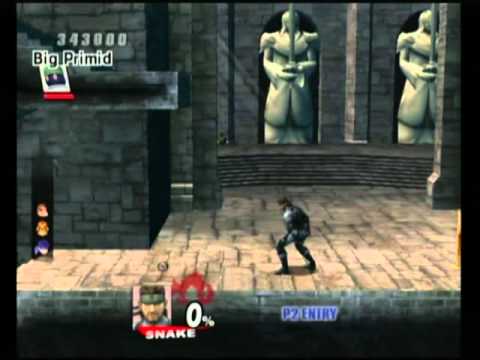 Captain Falcon,Ness and Solid Snake