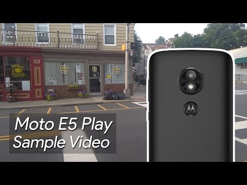 Moto E5 Play Sample Video
