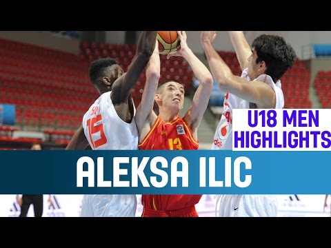 Aleksa Ilic - Highlights - 1st Round - 2014 U18 European Championship