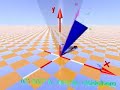 Precession of a force-free symmetric top, detailed animation
