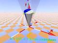 Precession of a force-free symmetric top, detailed animation