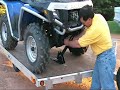 ATV Tie - Down System  ~  Ratchet Straps DO Suck!
