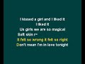 Katy Perry - I Kissed A Girl - Karaoke