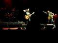 danny vaughn and tony marshall perform the tyketto song forever young acoustically at london's hammersmith apollo, supporting journey, wednesday 14th march