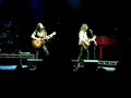 danny vaughn and tony marshall perform the tyketto song forever young acoustically at london's hammersmith apollo, supporting journey, wednesday 14th march