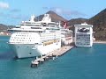 Carnival Victory docking st marteen Carnival Victory docking st marteen