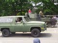 military vehicles on parade at 4th of July 2008-Bothell, WA