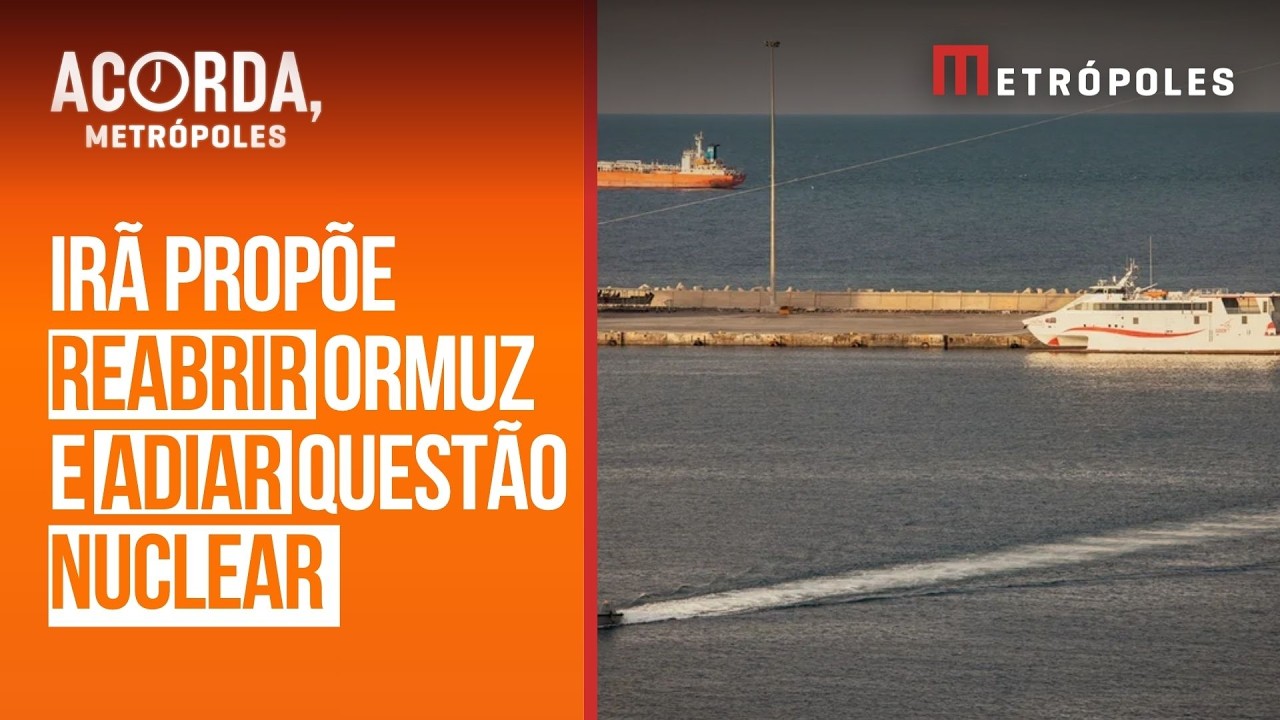 Irã oferece acordo para reabrir Ormuz que inclui adiar debate nuclear