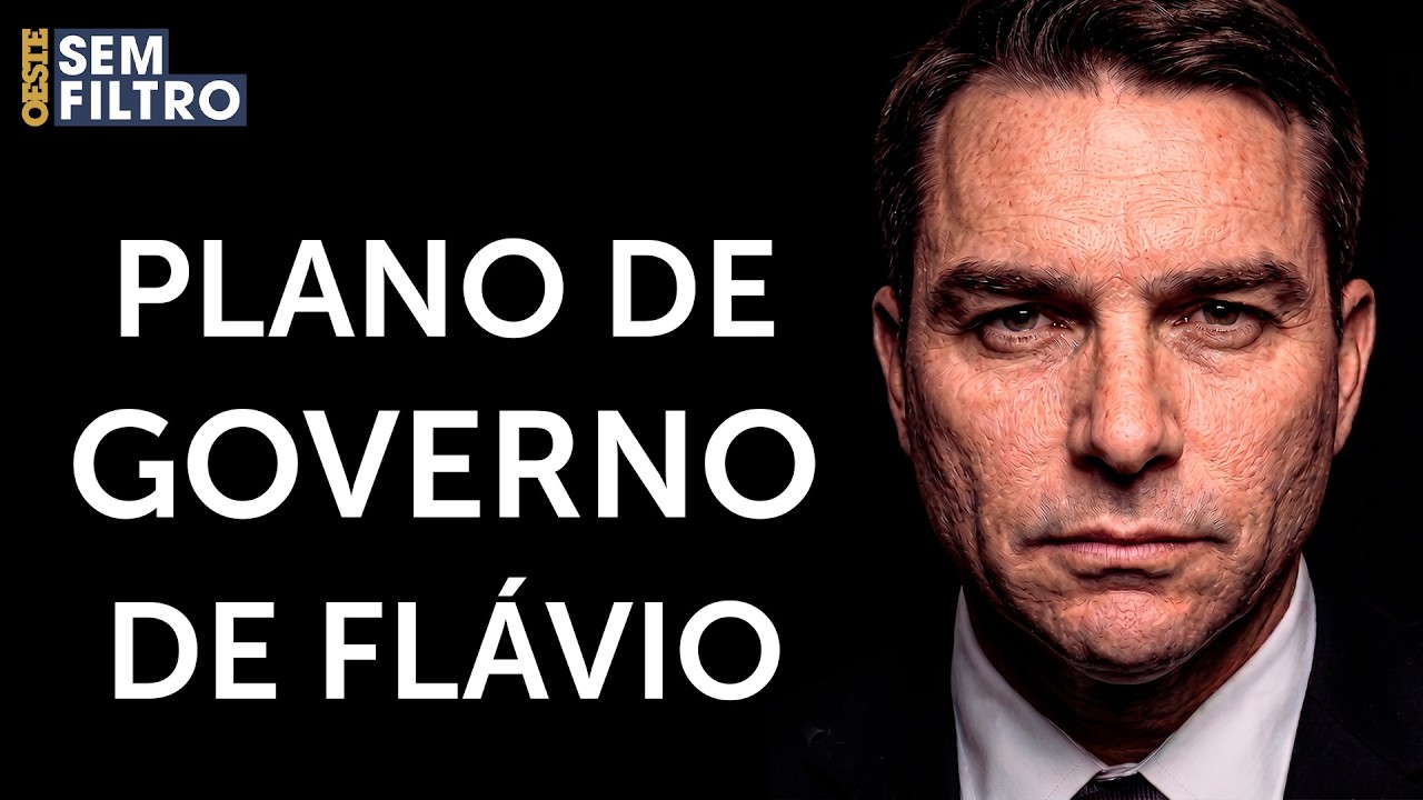 URGENTE: Flávio Bolsonaro apresenta plano de governo e exalta jornalismo de Oeste