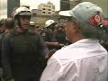 estudiantes marcharon a la an entre incidentes y refriegas